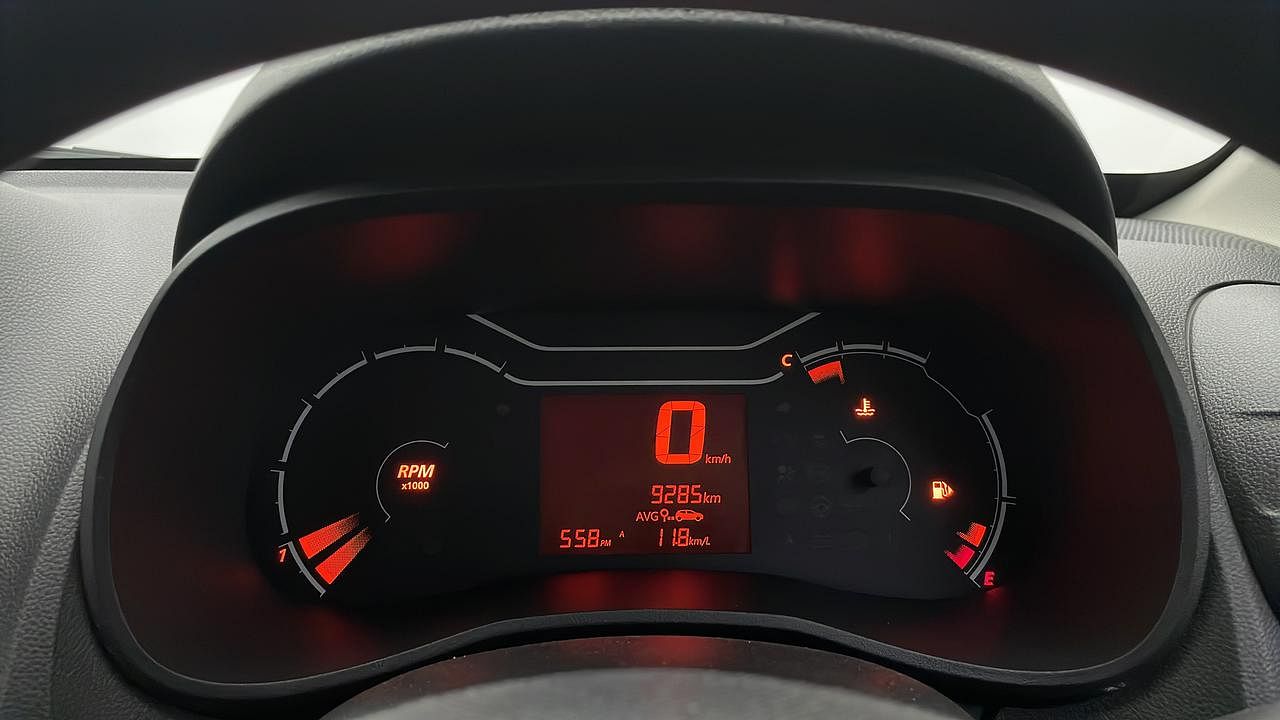 New Renault Kwid interior CLUSTERMETER VIEW