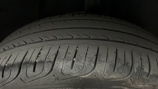 Used 2023 Tata Altroz XZA+ Dark Edition Petrol Automatic tyres LEFT REAR TYRE TREAD VIEW