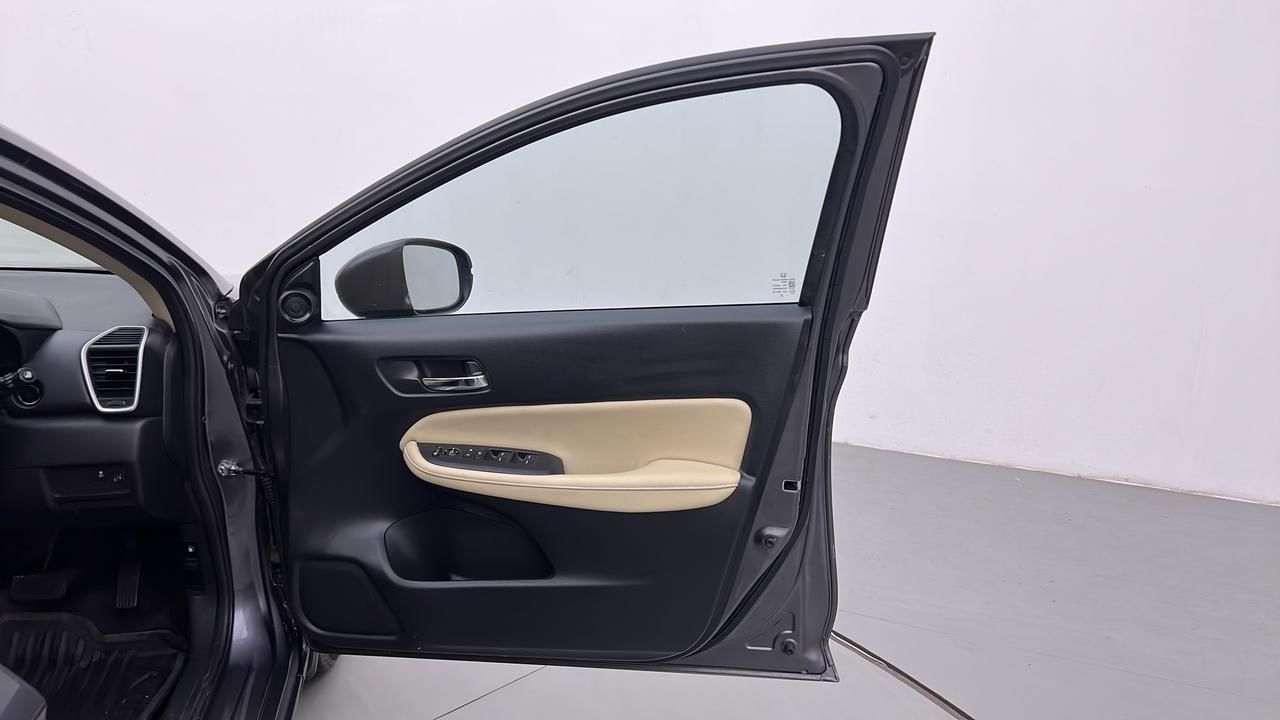 New Honda City interior RIGHT FRONT DOOR OPEN VIEW
