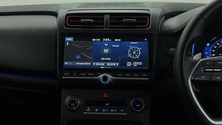Used 2021 Hyundai Creta SX OPT Turbo DCT Petrol Petrol Automatic interior MUSIC SYSTEM & AC CONTROL VIEW