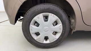 Used 2021 Maruti Suzuki Wagon R 1.0 [2019-2022] VXI Petrol Manual tyres RIGHT REAR TYRE RIM VIEW