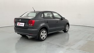 Used 2019 Volkswagen Ameo [2016-2020] 1.0 Comfortline Petrol Petrol Manual exterior RIGHT REAR CORNER VIEW