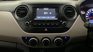 Used 2017 Hyundai Grand i10 Sportz 1.2 Kappa VTVT Petrol Manual interior MUSIC SYSTEM & AC CONTROL VIEW