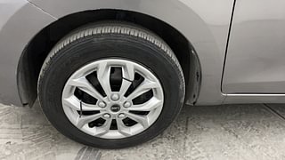 Used 2017 Maruti Suzuki Celerio ZXI AMT Petrol Automatic tyres LEFT FRONT TYRE RIM VIEW