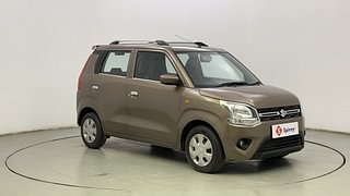 Used 2021 Maruti Suzuki Wagon R 1.0 [2019-2022] VXI Petrol Manual exterior RIGHT FRONT CORNER VIEW