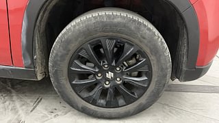 Used 2021 maruti-suzuki Vitara Brezza ZXi Petrol Manual tyres RIGHT FRONT TYRE RIM VIEW