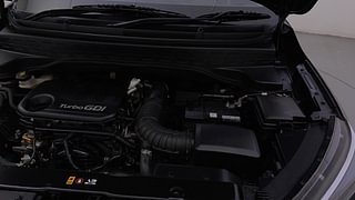 Used 2020 Kia Sonet HTX 1.0 iMT Petrol Manual engine ENGINE LEFT SIDE HINGE & APRON VIEW