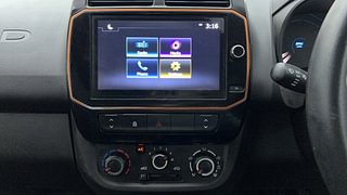 Used 2022 Renault Kwid CLIMBER 1.0 AMT Opt Petrol Automatic interior MUSIC SYSTEM & AC CONTROL VIEW