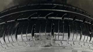 Used 2018 Maruti Suzuki Alto K10 [2014-2019] VXI AMT (O) Petrol Automatic tyres LEFT FRONT TYRE TREAD VIEW