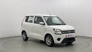 Used 2021 Maruti Suzuki Wagon R 1.0 [2019-2022] VXI (O) Petrol Manual exterior RIGHT FRONT CORNER VIEW