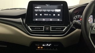 Used 2024 Toyota Glanza V AMT Petrol Automatic interior MUSIC SYSTEM & AC CONTROL VIEW