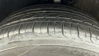 Used 2021 Volkswagen Polo Comfortline 1.0 TSI Petrol Manual tyres LEFT FRONT TYRE TREAD VIEW