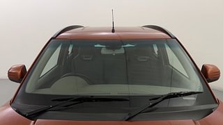 Used 2016 Mahindra KUV100 [2015-2017] K6 6 STR Petrol Manual exterior FRONT WINDSHIELD VIEW