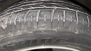 Used 2015 Hyundai Creta [2015-2018] 1.6 SX Plus Diesel Manual tyres LEFT FRONT TYRE TREAD VIEW