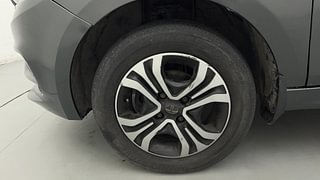 Used 2022 Tata Tigor Revotron XZ+ CNG Petrol+cng Manual tyres LEFT FRONT TYRE RIM VIEW