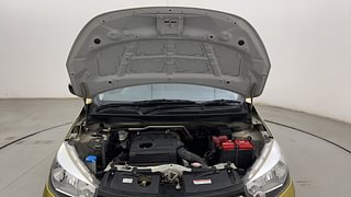 Used 2015 Maruti Suzuki Celerio VXI AMT Petrol Automatic engine ENGINE & BONNET OPEN FRONT VIEW