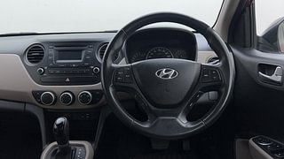 Used 2015 Hyundai Grand i10 [2013-2017] Asta AT 1.2 Kappa VTVT Petrol Automatic interior STEERING VIEW