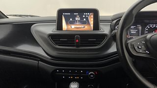 Used 2023 Tata Altroz XZA+ Dark Edition Petrol Automatic interior MUSIC SYSTEM & AC CONTROL VIEW