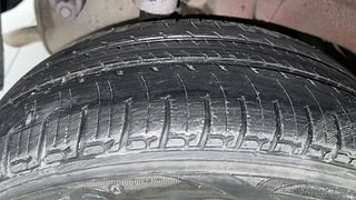 Used 2016 Mahindra KUV100 [2015-2017] K6 6 STR Petrol Manual tyres RIGHT REAR TYRE TREAD VIEW