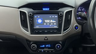 Used 2015 Hyundai Creta [2015-2018] 1.6 SX Plus Diesel Manual interior MUSIC SYSTEM & AC CONTROL VIEW