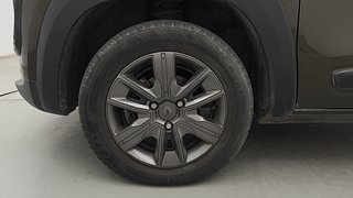 Used 2022 Renault Kwid CLIMBER 1.0 AMT Opt Petrol Automatic tyres LEFT FRONT TYRE RIM VIEW