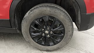 Used 2021 maruti-suzuki Vitara Brezza ZXi Petrol Manual tyres LEFT REAR TYRE RIM VIEW
