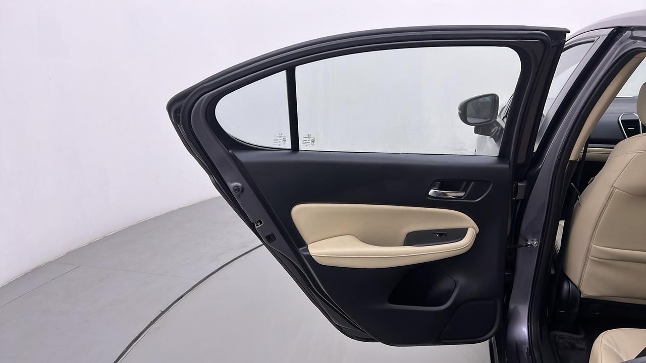 New Honda City interior LEFT REAR DOOR OPEN VIEW