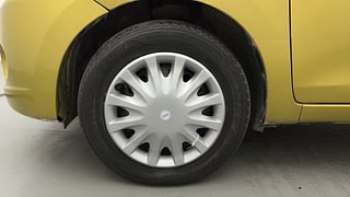 Used 2014 Maruti Suzuki Celerio VXI AMT Petrol Automatic tyres LEFT FRONT TYRE RIM VIEW