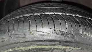 Used 2014 Hyundai Grand i10 [2013-2017] Sportz 1.2 Kappa VTVT Petrol Manual tyres LEFT FRONT TYRE TREAD VIEW
