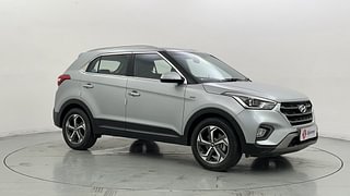 Used 2019 Hyundai Creta [2018-2020] 1.6 SX AT VTVT Petrol Automatic exterior RIGHT FRONT CORNER VIEW