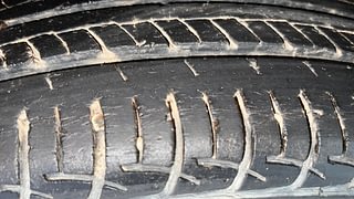 Used 2016 Maruti Suzuki Swift Dzire ZXI Petrol Manual tyres LEFT FRONT TYRE TREAD VIEW