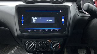 Used 2021 Maruti Suzuki Swift VXI AMT Petrol Automatic interior MUSIC SYSTEM & AC CONTROL VIEW