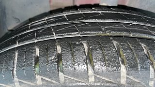 Used 2021 Renault Kwid 1.0L RXT(O) AMT Petrol Automatic tyres LEFT FRONT TYRE TREAD VIEW