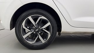 Used 2022 Hyundai Grand i10 Nios Asta AMT 1.2 Kappa VTVT Petrol Automatic tyres RIGHT REAR TYRE RIM VIEW