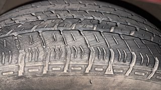 Used 2015 Hyundai Grand i10 [2013-2017] Asta AT 1.2 Kappa VTVT Petrol Automatic tyres LEFT FRONT TYRE TREAD VIEW