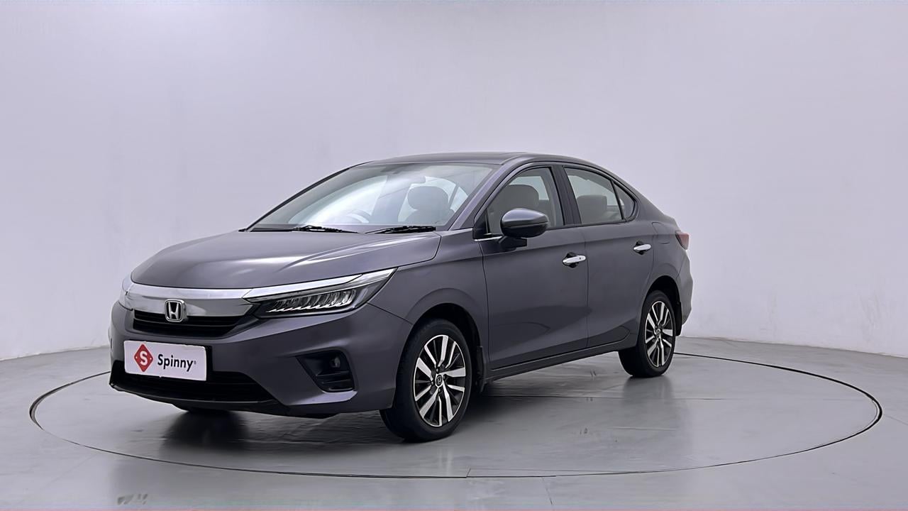 New Honda City exterior LEFT FRONT CORNER VIEW