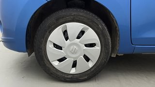 Used 2015 Maruti Suzuki Celerio ZXI AMT Petrol Automatic tyres LEFT FRONT TYRE RIM VIEW