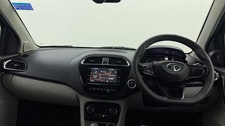 Used 2022 Tata Tigor Revotron XZ+ CNG Petrol+cng Manual interior DASHBOARD VIEW