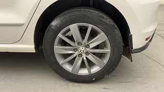 Used 2018 Volkswagen Polo [2015-2019] Highline1.2L (P) Petrol Manual tyres LEFT REAR TYRE RIM VIEW
