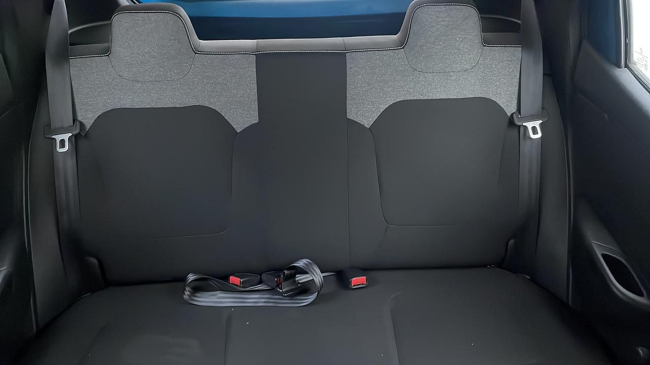New Renault Kwid interior REAR SEAT CONDITION VIEW