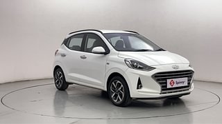 Used 2022 Hyundai Grand i10 Nios Asta AMT 1.2 Kappa VTVT Petrol Automatic exterior RIGHT FRONT CORNER VIEW