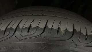 Used 2023 Tata Altroz XZA+ Dark Edition Petrol Automatic tyres LEFT FRONT TYRE TREAD VIEW