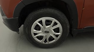 Used 2016 Mahindra KUV100 [2015-2017] K6 6 STR Petrol Manual tyres LEFT FRONT TYRE RIM VIEW