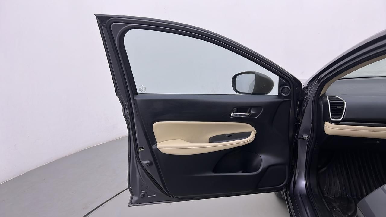 New Honda City interior LEFT FRONT DOOR OPEN VIEW