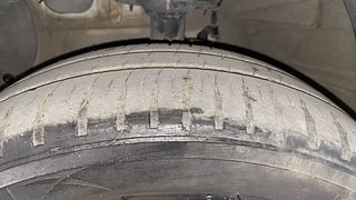 Used 2017 Hyundai Grand i10 Asta 1.1 CRDi Diesel Manual tyres LEFT FRONT TYRE TREAD VIEW
