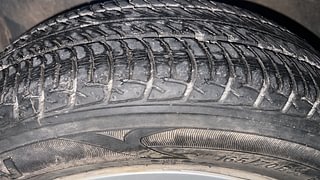 Used 2015 Maruti Suzuki Celerio ZXI AMT Petrol Automatic tyres LEFT FRONT TYRE TREAD VIEW