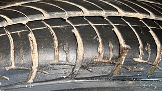 Used 2021 Maruti Suzuki Wagon R 1.0 [2019-2022] VXI Petrol Manual tyres LEFT FRONT TYRE TREAD VIEW