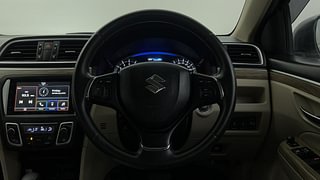 Used 2022 Maruti Suzuki Ciaz Alpha AT Petrol Petrol Automatic interior STEERING VIEW