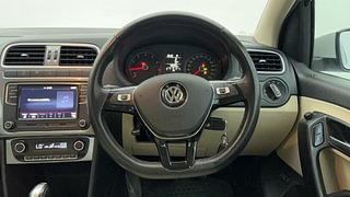 Used 2022 volkswagen Vento Highline Plus 1.0L TSI Petrol AT Petrol Automatic interior STEERING VIEW