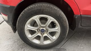 Used 2018 Ford EcoSport [2017-2020] Titanium + 1.5L Ti-VCT AT Petrol Automatic tyres RIGHT REAR TYRE RIM VIEW